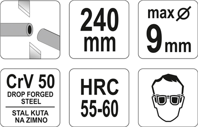 Kleště štípací boční 240 mm