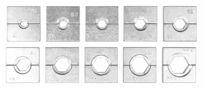 Kleště lisovací na koncovky kabelů Al 16-240mm2, Cu 16-300mm2 , 470mm