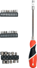 YATO YT-25972 Šroubovák ohebný s příslušenstvím 31 ks