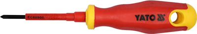 Šroubovák křížový PH0 x 60 mm izolovaný 1kV