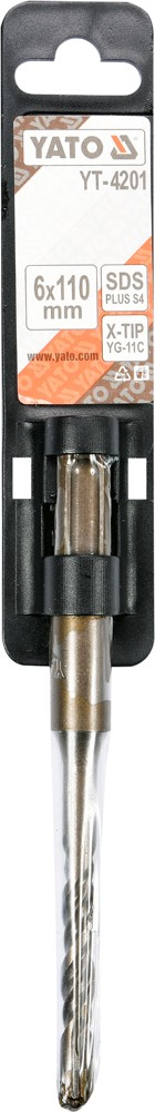 Vrták do betonu SDS+ 6 x 110 mm X-TIP
