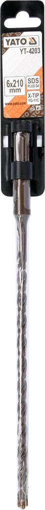 Vrták do betonu SDS+ 6 x 210 mm X-TIP
