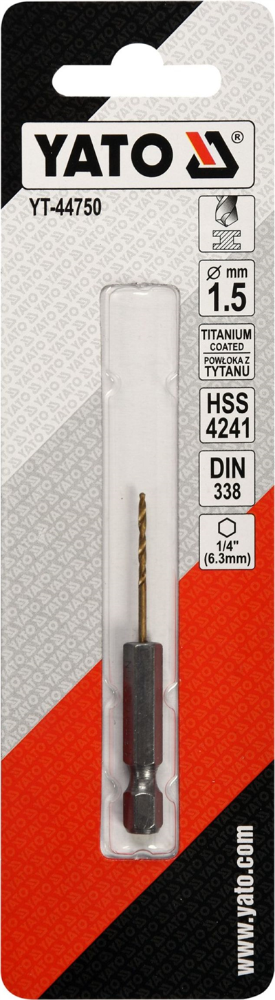 Vrták na kov TITAN 1/4
