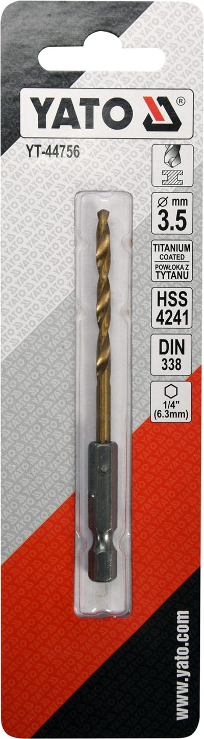 Vrták na kov TITAN 1/4