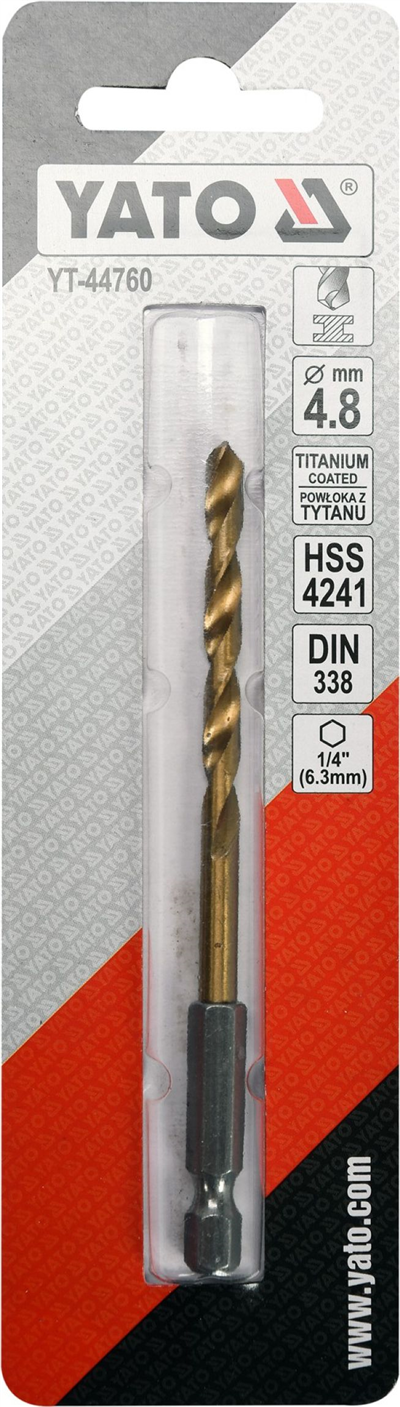 Vrták na kov TITAN 1/4