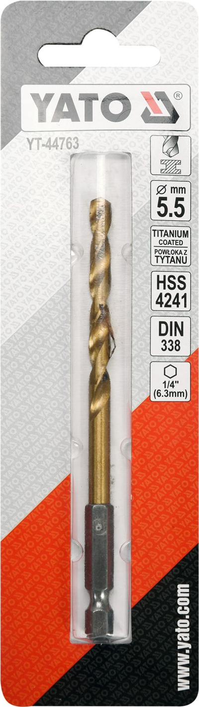 Vrták na kov TITAN 1/4