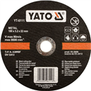YATO YT-5923 Kotouč na kov 125 x 22 x 1,2 mm