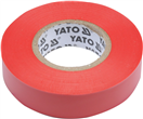 YATO YT-81592 Izolační páska elektrikářská PVC 15mm / 20m červená