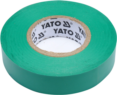 Izolační páska elektrikářská PVC 15mm / 20m zelená