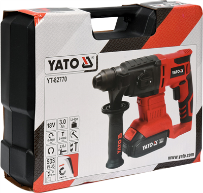 Vrtací kladivo 18V AKU SDS-plus 3,0 Ah