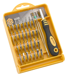 Vorel TO-64396 Šroubovák hodinářský + bity 32 ks CrV