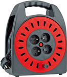 Vorel TO-72570 Kabel prodlužovací 15 m 4 zásuvky typ E buben