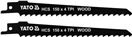 YATO YT-33921 Pilové listy HCS 150MM 4TPI 2ks