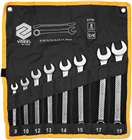 Vorel TO-51705 Sada klíčů očkoplochých 8 ks 8 - 19 mm CrV