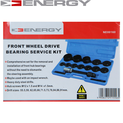 Energy NE00160 Montážní nářadí, náboj kola/ložisko