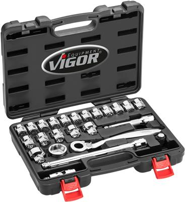 VIGOR V7202 Sada nástrčných klíčů