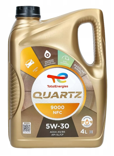Quartz 9000 Future NFC 5W-30 - 4L