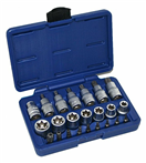 ASTA TXSET-23 Hlavice TORX 1/2, nástrčné, zástrčné a bity, 23 dílů