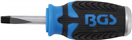 BGS technic 4903 Šroubovák plochý 6 x 38 mm, 6hranný dřík, s vodicím 4hranem 1/4 - BGS 4903