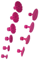 Hammer 9922000000GT4 Sada plastových nalepovacích vytahovacích adaptérů GT-4