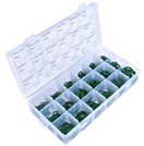 ASTA A-TC504 Gumové o-kroužky HNBR, pro spoje klimatizace, různé rozměry, sada 420 ks