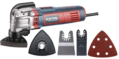 Bruska multifunkční oscilační rychloupínací, 400 W PREMIUM EX8894100