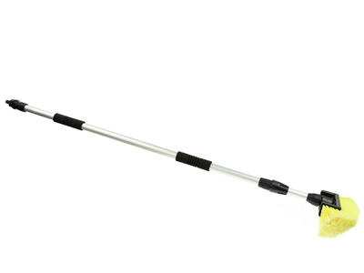 Kartáč teleskopický 1.3 - 2.2 m, průtokový, na mytí auta