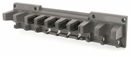 PROSPERPLAST IWN2-405U Držák na zahradní nářadí 597 x 128 x 118 mm Multi Holder, závěsný, šedý