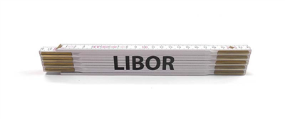 Skladací metr LIBOR, 2 m