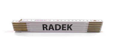 Skladací metr RADEK, 2 m