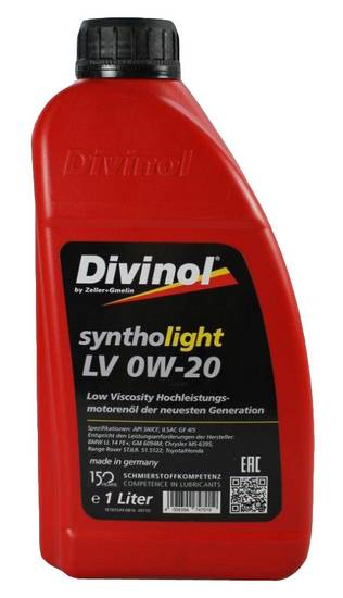Syntholight LV 0W-20 - 1L