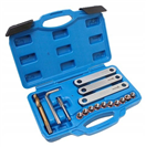 ASTA A-M916P Přípravky na opravu závitů vodítek brzdičů M9x1,25mm na VAG, Opel, Ford, sada 16 ks