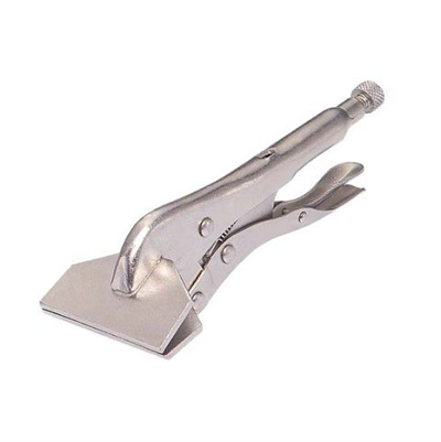 Rychloupínací kleště samosvorné, klempířské ploché, 200 mm