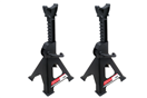 Quatros QS19231 Podkládací stojánky - podpěry pod auto 3 t, 300-420 mm, sada 2 ks QS19231
