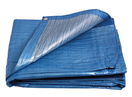 25012 PE plachta zakrývací 3x4m 70g/1m2 modro-stříbrná