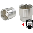 KS TOOLS 917.3819-E - Sada šestiúhelníkových nástrček