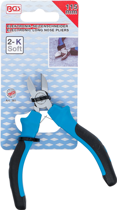 Kleště boční štípací mini 115mm - BGS 381