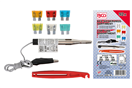 BGS technic 8124 Pojistky nožové 5-30 A + Zkoušečka 6-24V 92 dílů - BGS 8124