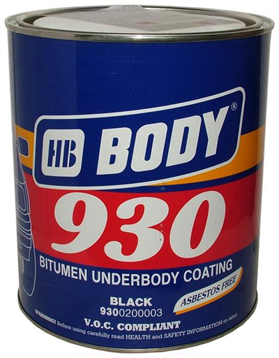 930 Bitumen nepřelak. černý - 2,5kg