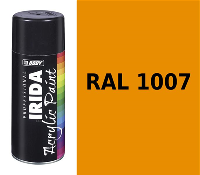 IRIDA akrylátový sprej RAL 1007 - 400ml
