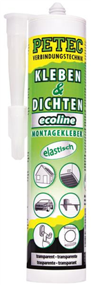 Petec 94929 Lepicí a těs. hmota - transp. - 290ml