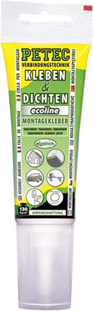 Petec 94170 Lepicí a těs.hmota - transp. - 80ml