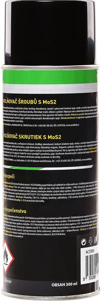 Uvolňovač šroubů s MoS2 - 300ml