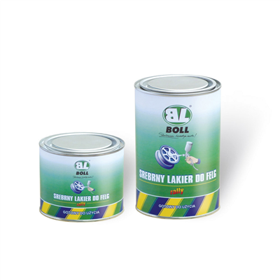 LAK NA AUTOMOBILOVÉ RÁFKY - RALLY - stříbrný - 500ml