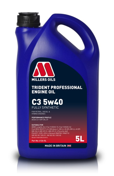 TRIDENT PROFESSIONAL C3 5W-40 - 5L