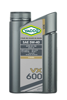 Yacco MY 30291 VX 600 5W-40 - 1L