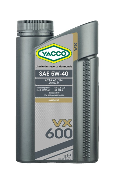 VX 600 5W-40 - 1L