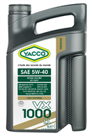 Yacco MY 30235 VX 1000 LL 5W-40 - 5L