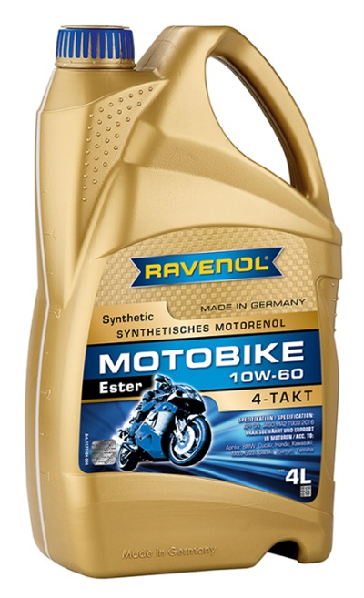 Motobike 4-T Ester 10W-60 - 4L