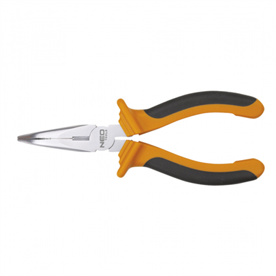 kleště ploché 160mm zahlé čelisti boční střih NEO tools